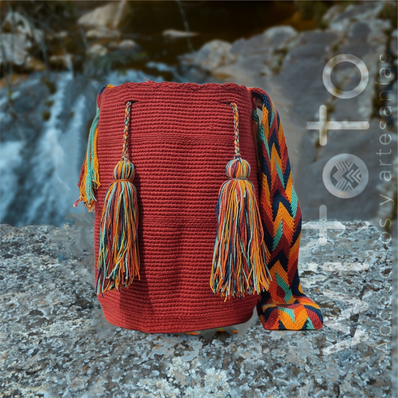 MOCHILA WAYUU CEREZA 3